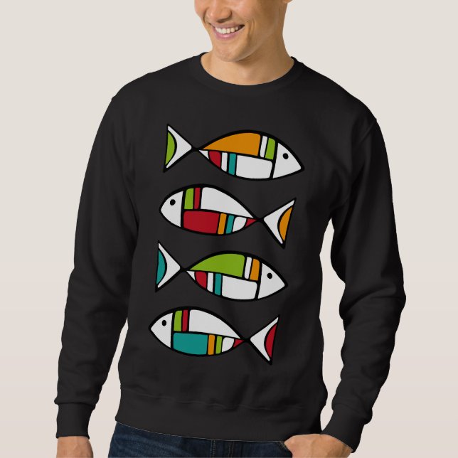 Sudadera Fish Art 657 (Anverso)