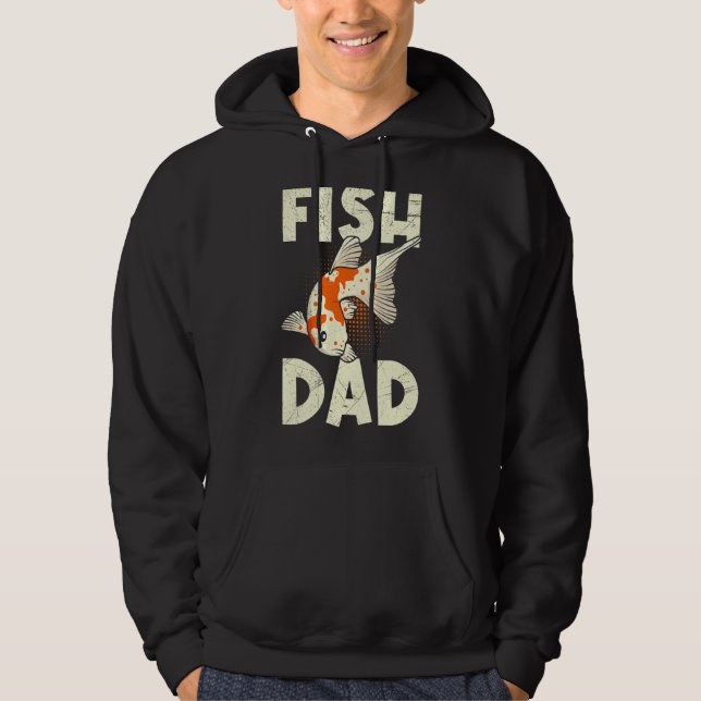 Sudadera Fish Daddy Koi Dad Koi Pond (Anverso)