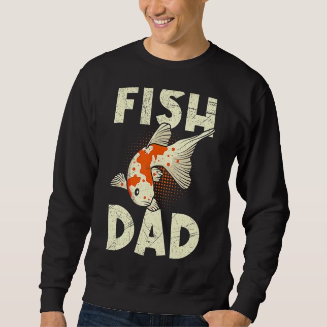 Sudadera Fish Daddy Koi Dad Koi Pond (Anverso)