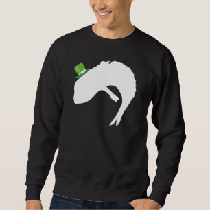 Sudadera Fish Dragon Leprechaun Irish St Patrick Day