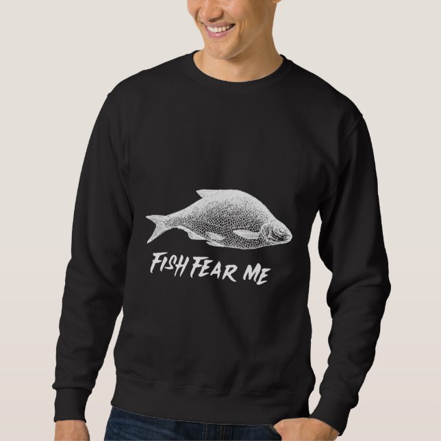 Sudadera Fish Fear Me (Anverso)