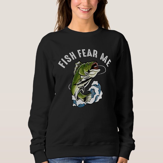 Sudadera Fish Fear Me (Anverso)