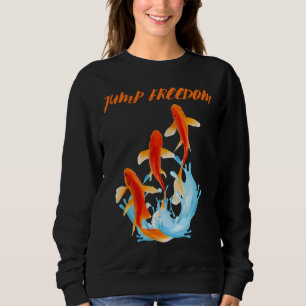 Sudadera Fish Freedom Jump