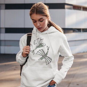 Sudadera Fish Hoodie volador