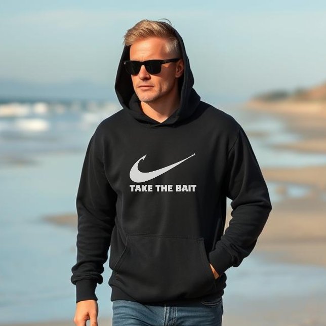 Sudadera Fish Hook Take the Bait (Fish Hook Take the Bait Fisherman Style Fisherman Fashion Fathers Day Hoodie Gifts for him)
