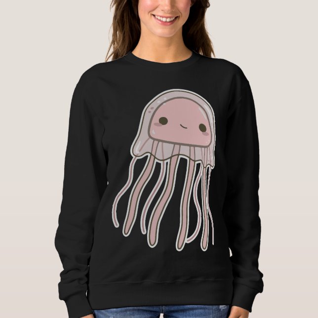 Sudadera Fish Jellyfish 93 (Anverso)