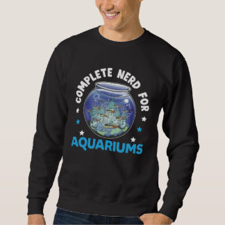 Sudadera Fish Keeper Aquarium Junkie Aquarist Saltwater Tan