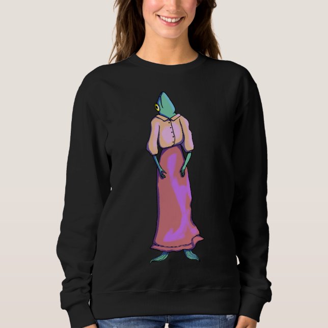 Sudadera Fish Lady (Anverso)
