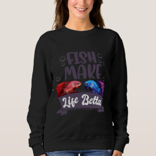 Sudadera Fish Make Life Betta Fish Pack