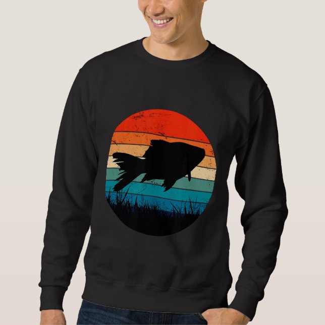 Sudadera Fish Tank Fisher (Anverso)