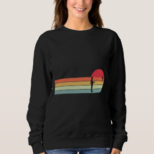 Sudadera Fisher Fishing Sunset Retro Style