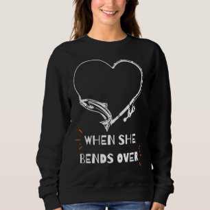 Sudadera Fisher Me Encanta Cuando Ella Se Prepara Por Pesca