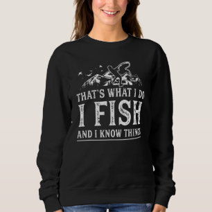 Sudadera Fisherman Gag Fish Chiste Pescador