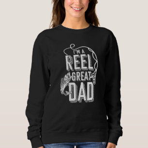 Sudadera Fisherman Soy un gran papá divertido pescador Pun 