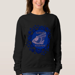 Sudadera Fishhead Snowflake Wonderland