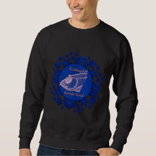 Sudadera Fishhead Snowflake Wonderland