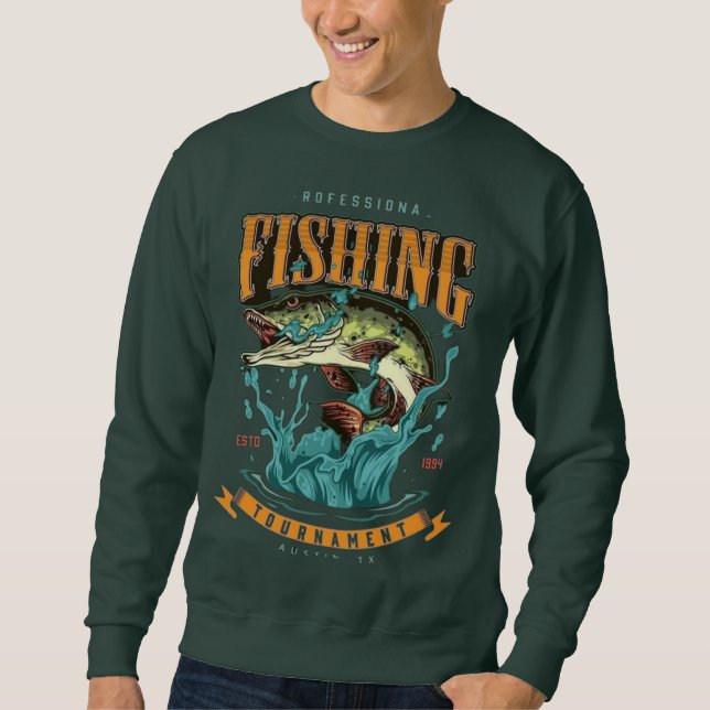 Sudadera Fishing  (Anverso)