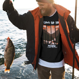 Sudadera Fishing Dog dad adventure sunset