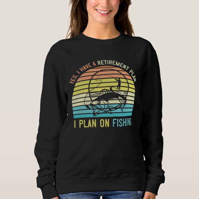 Sudadera Fishing Retirement Day  for Fisherman Retiring fro (Anverso)