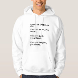 Sudadera Física cuántica: Cadáveres de color claro