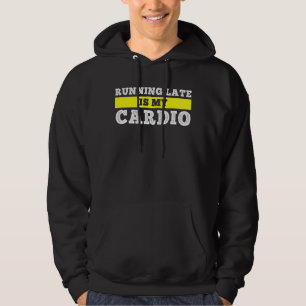 Sudadera Fitness anti-cardio Sarcástico Gym se está agotand