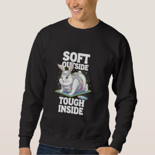 Sudadera Fitness Bunny Lover SOFT EXTERIOR DURO DENTRO Funn