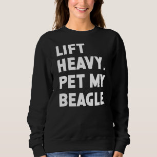 Sudadera Fitness Workout Levantamiento Pesado Mascota Perro
