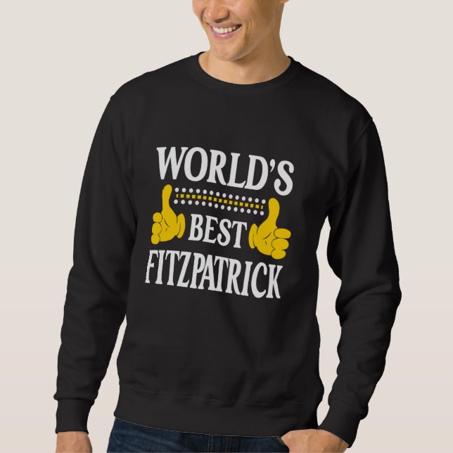 Sudadera Fitzpatrick Apellido Familia Apellido Fitzpatrick (Anverso)