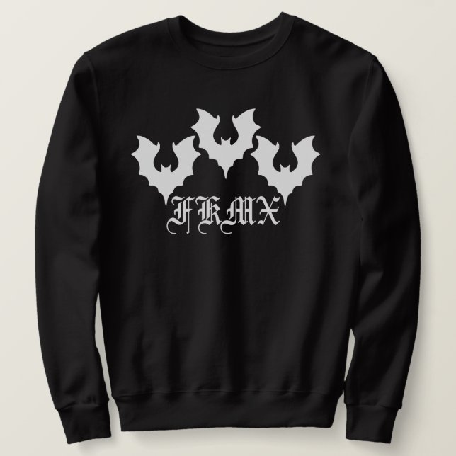 SUDADERA FKMX BATS (Anverso del diseño)