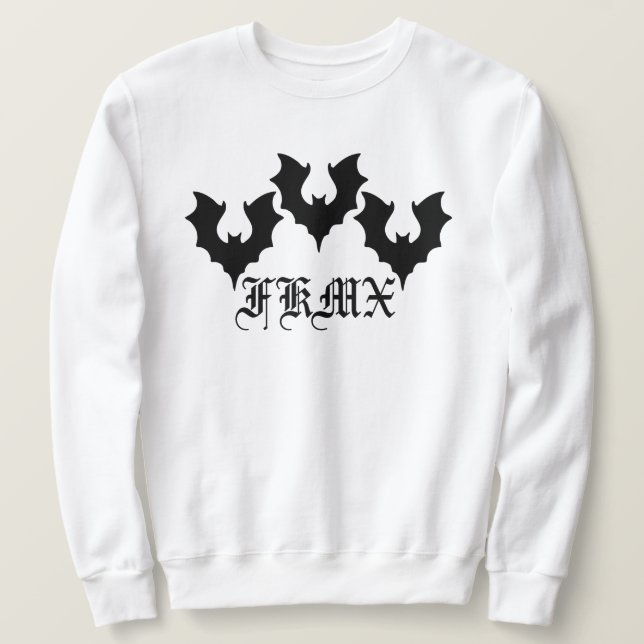 SUDADERA FKMX BATS (Anverso del diseño)