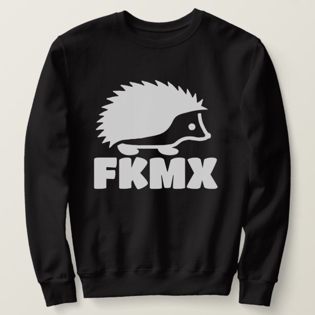 SUDADERA FKMX ERIZO (Anverso del diseño)