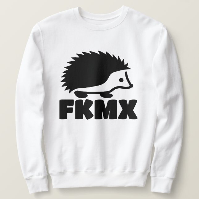 SUDADERA FKMX ERIZO (Anverso del diseño)