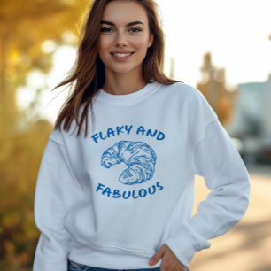 Sudadera Flaky y fabuloso croissant francés