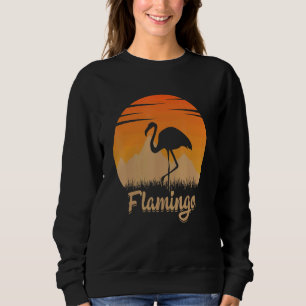 Sudadera Flamenco Animal Caliente En La Montaña En La Natur