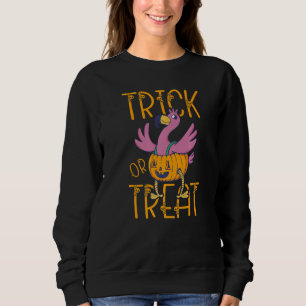 Sudadera Flamenco de calabaza de Halloween espeluznante Eng