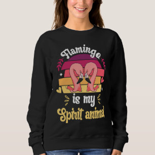 Sudadera flamenco es mi animal espiritual para unos animale
