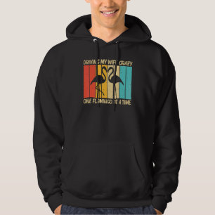 Sudadera Flamenco Lindo Para Hombres Chicos Flamenco Pájaro