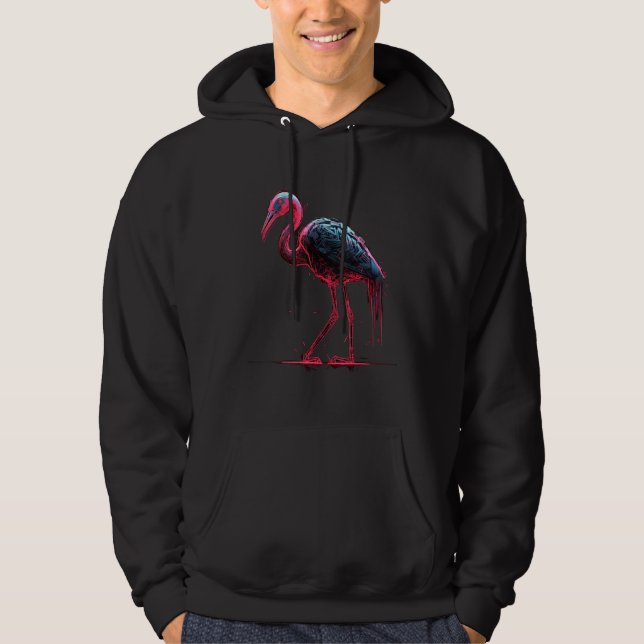 Sudadera Flamingo artwork  animal  animal flamingo 4 (Anverso)