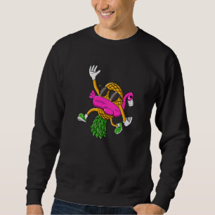 Sudadera Flamingo Columpio de Piña al Revés para Hombres Mu