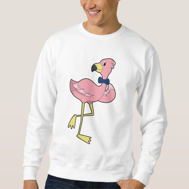 Sudadera Flamingo como Caballero con Tiempos (Anverso)