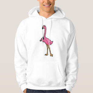Sudadera Flamingo como mecánico con llave