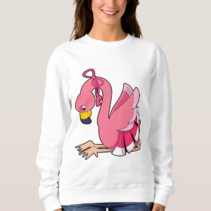 Sudadera Flamingo con cinta