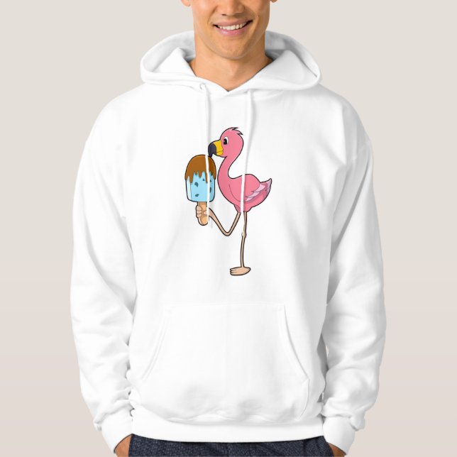 Sudadera Flamingo con Popsicle (Anverso)