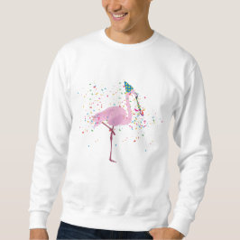 Sudadera Flamingo de fiesta - Animales con Fiesta