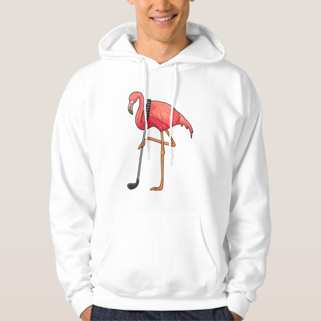 Sudadera Flamingo en el club de golf (Anverso)