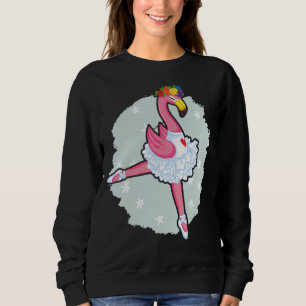 Sudadera Flamingo instructor de ballet Ballerina bailarina 