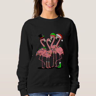 Sudadera Flamingo Merry Christmas Funny Flamingo Lover Rega