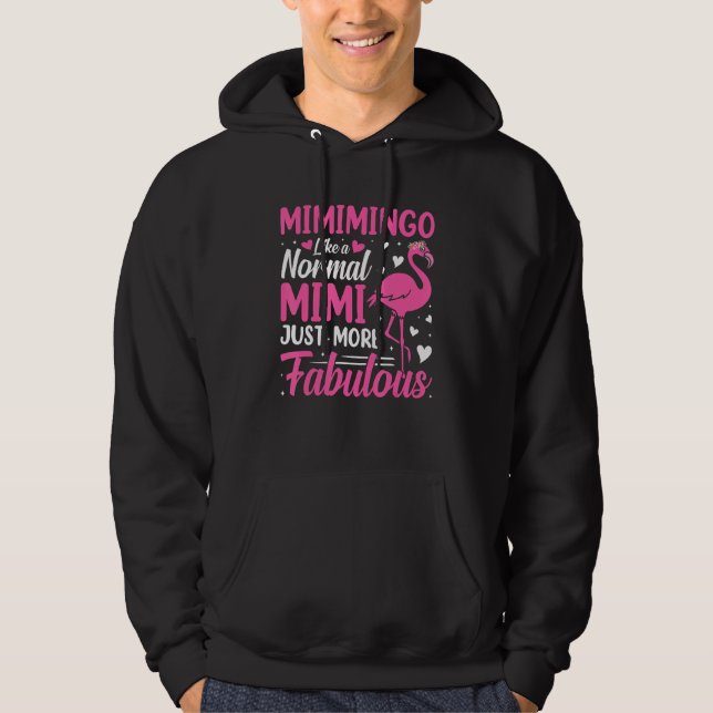 Sudadera Flamingo Mimimingo like a normal Mimi Grandma (Anverso)