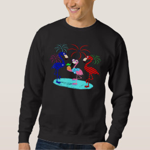 Sudadera Flamingo Patriótico Día de la Independencia 4 de j