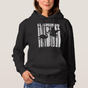Sudadera Flamingo Retro Vintage Para Hombres Mujeres Niños